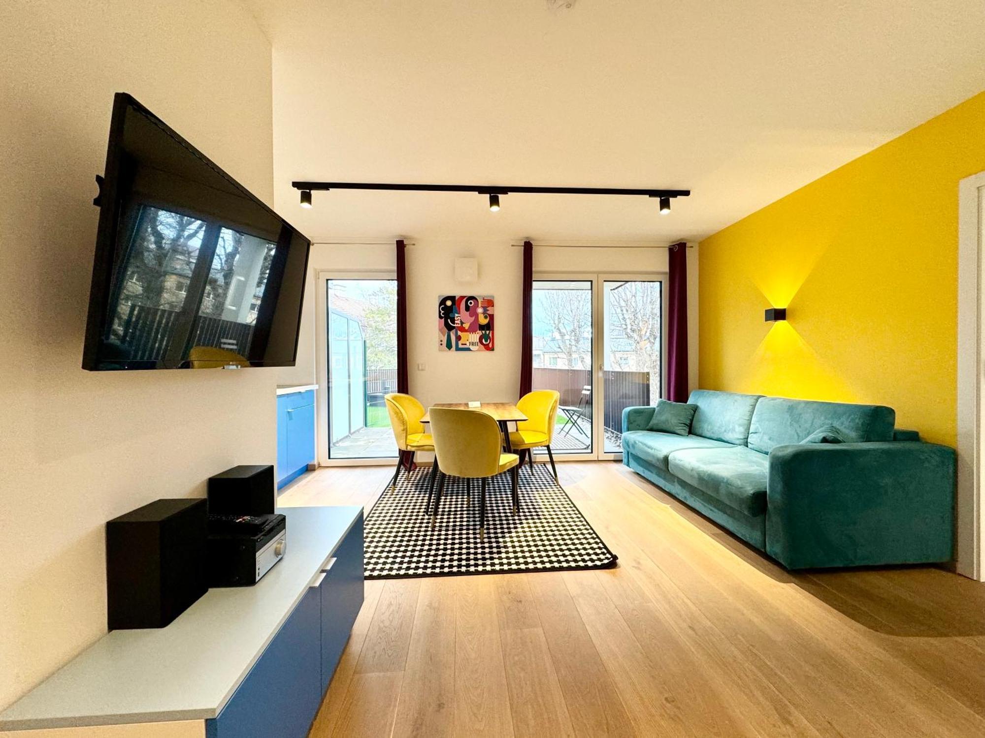 Wohnung Mit Terrasse + Parkplatz 비엔나 외부 사진