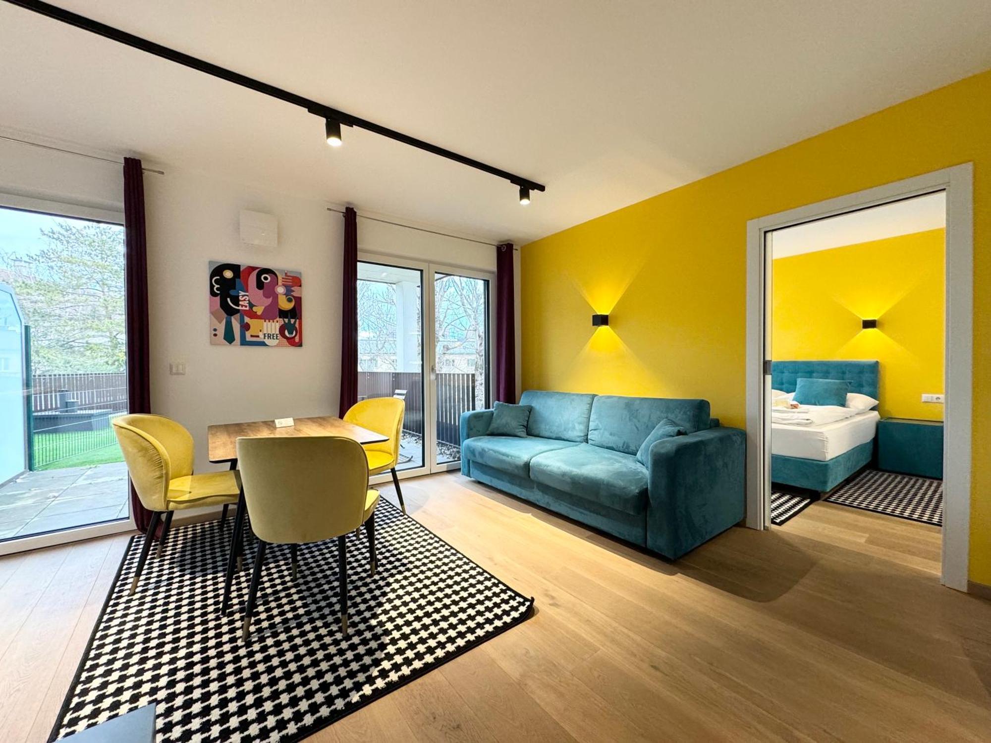 Wohnung Mit Terrasse + Parkplatz 비엔나 외부 사진